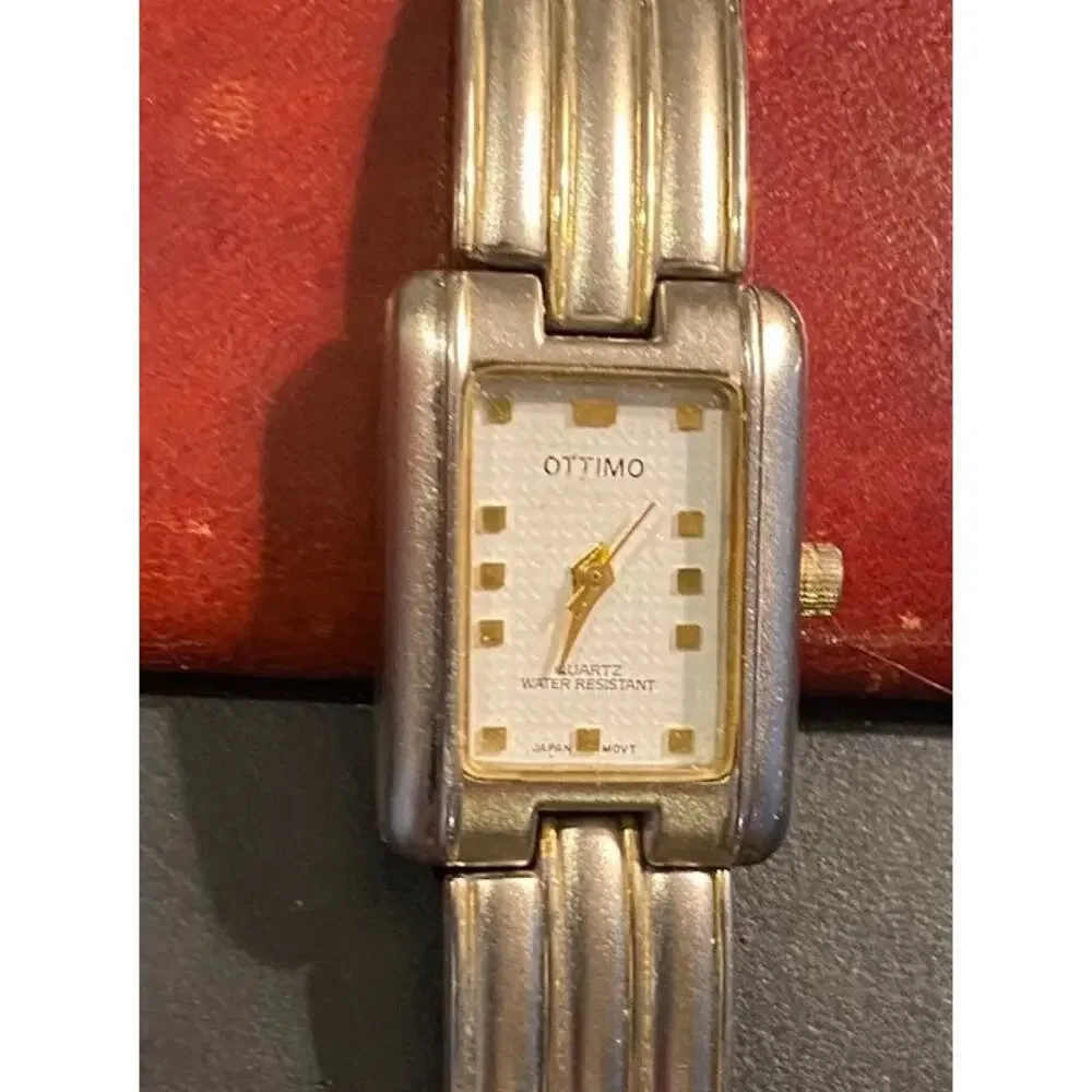 Women's 18mm Silver Tone Ottimo Watch, Water Resistant